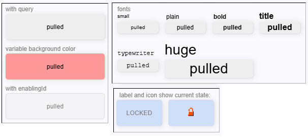 display-element-latching-button