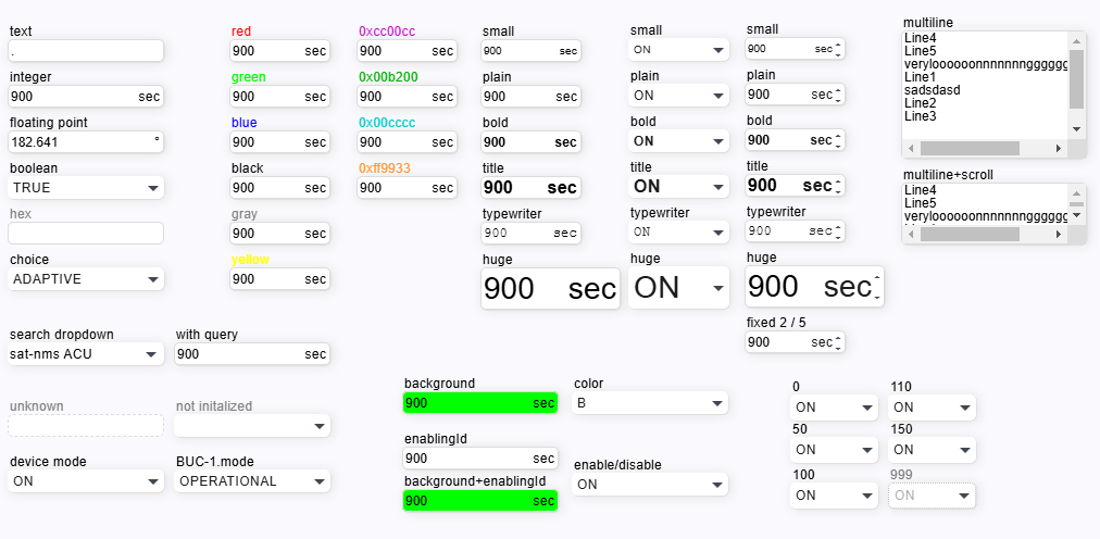 display-element-parameter